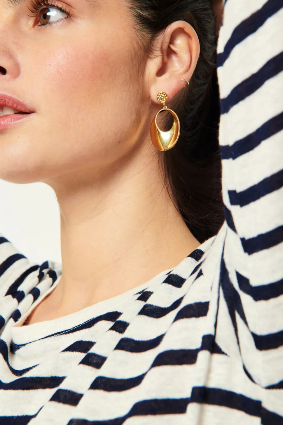 Boucles D'Oreilles Leah Or