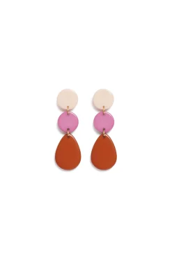 Boucles D'Oreilles Meo Blossom/Poudre/Ecureuil