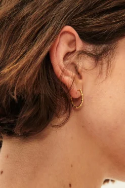 Boucles D'Oreilles Mini Huggie Or