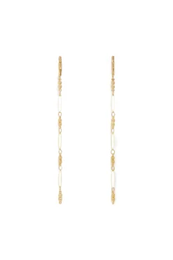 Boucles D'Oreilles Moreno Ecru
