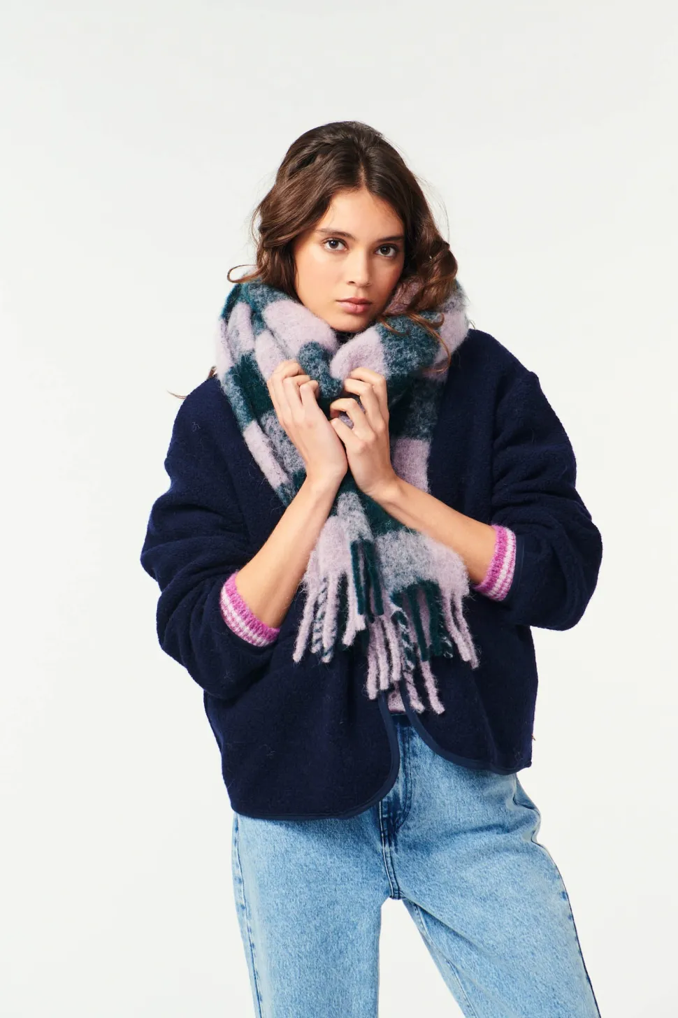 Écharpe Paully Epicea/Souffle