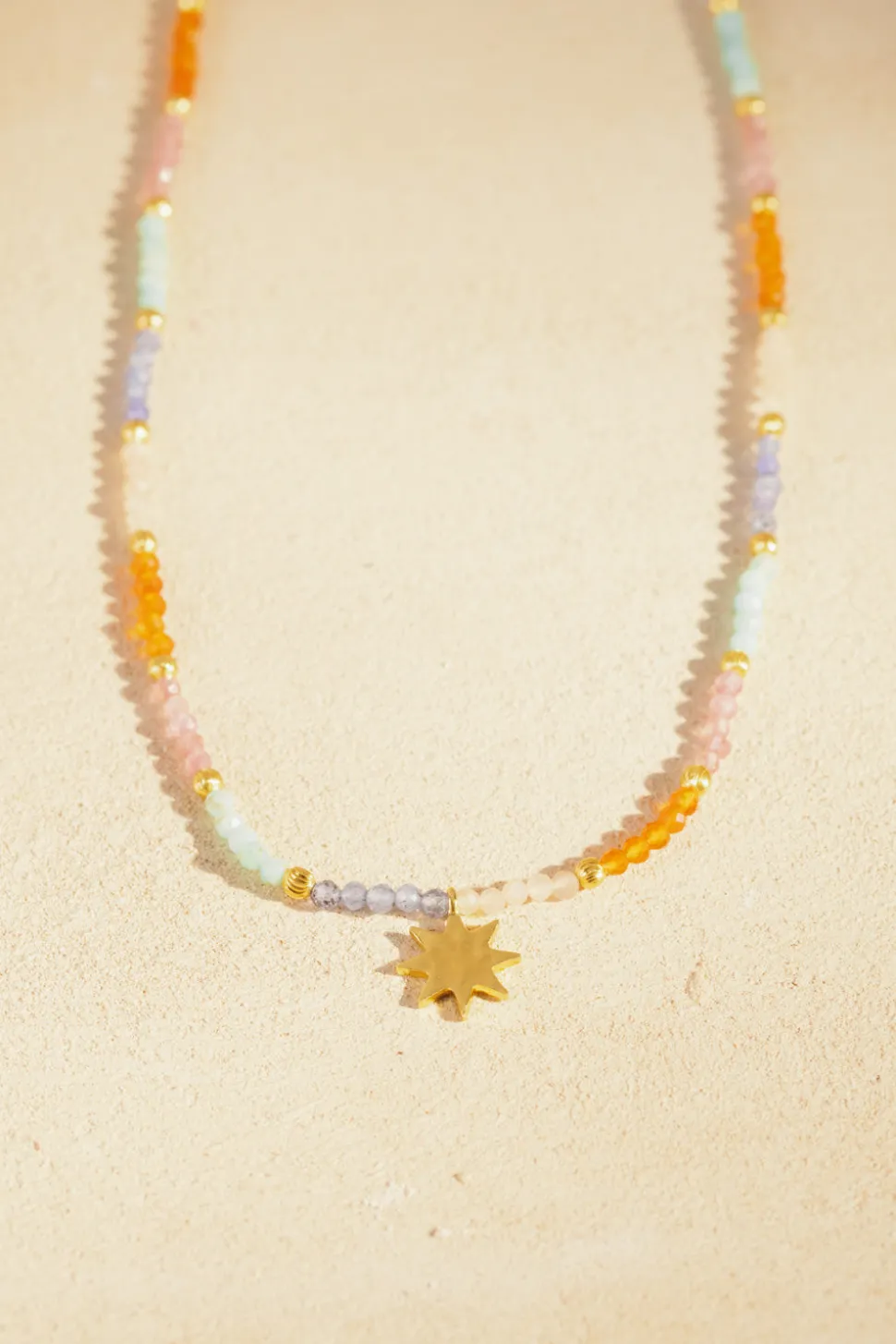 Collier Palmette Multico