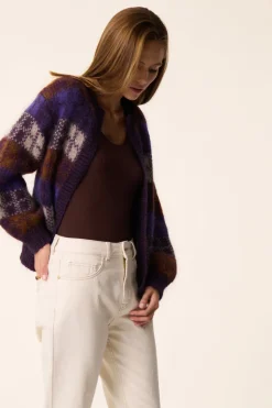 Gilet Azelia Carreaux