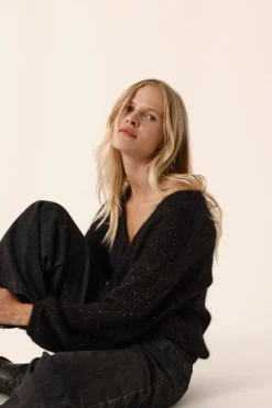 Gilet Celestin Boutonne Noir