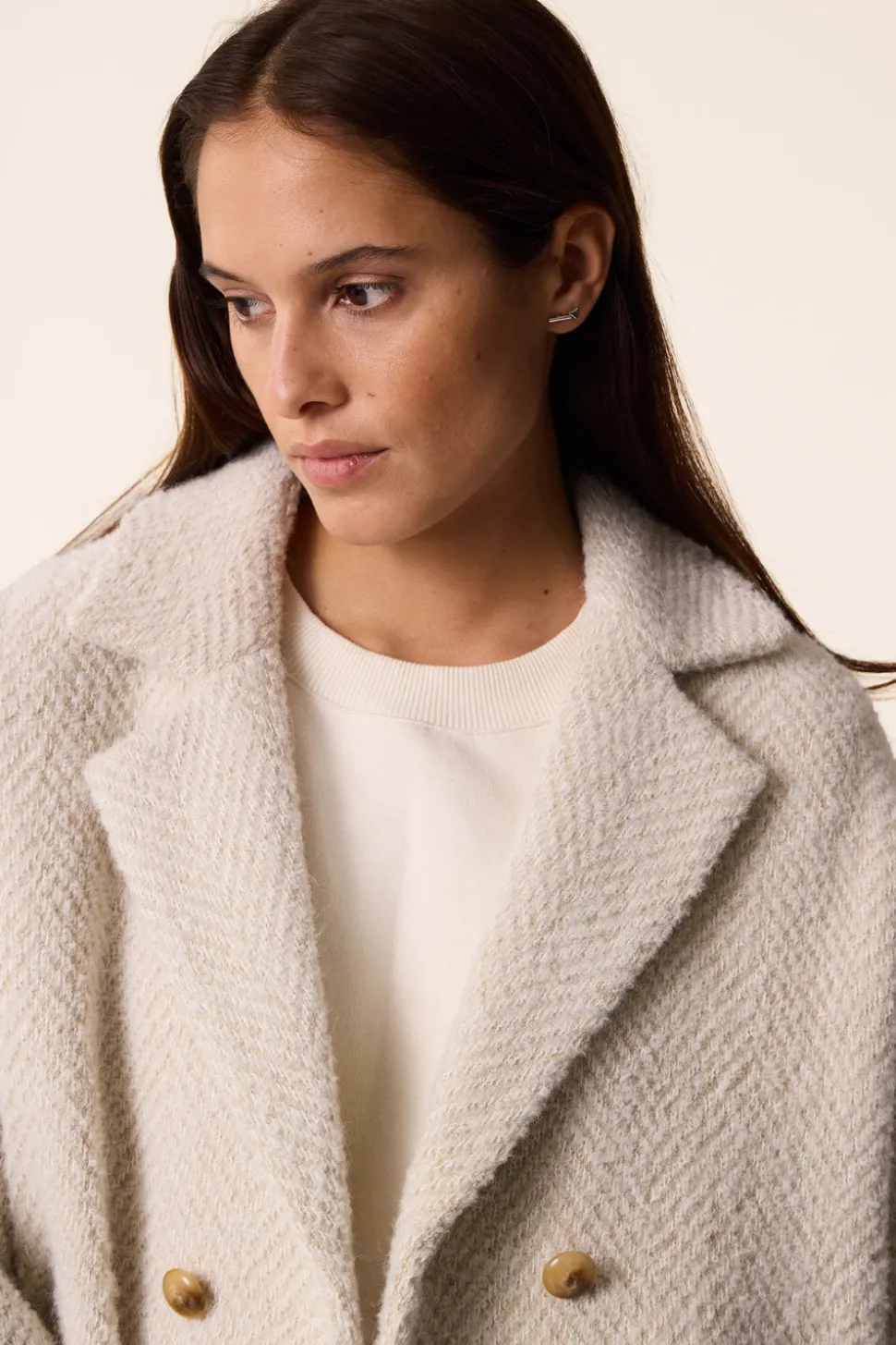Manteau Yago Creme