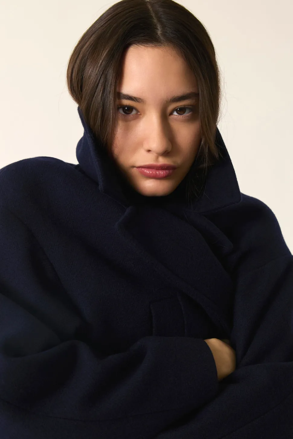 Manteau Yasmine Marine