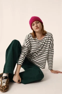 Marinière Filly Ecru/Epicea