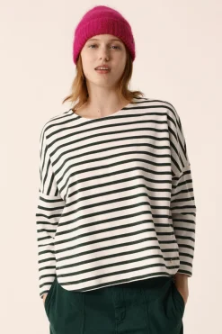 Marinière Filly Ecru/Epicea