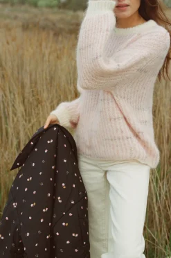 Pull Albertine Ecru/Brume Poudre