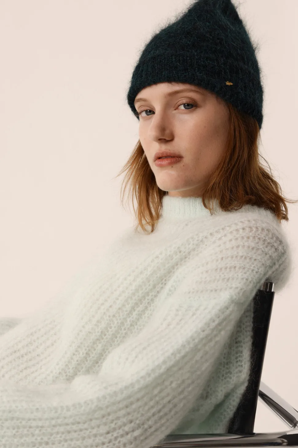 Pull Burma Vert D'Eau