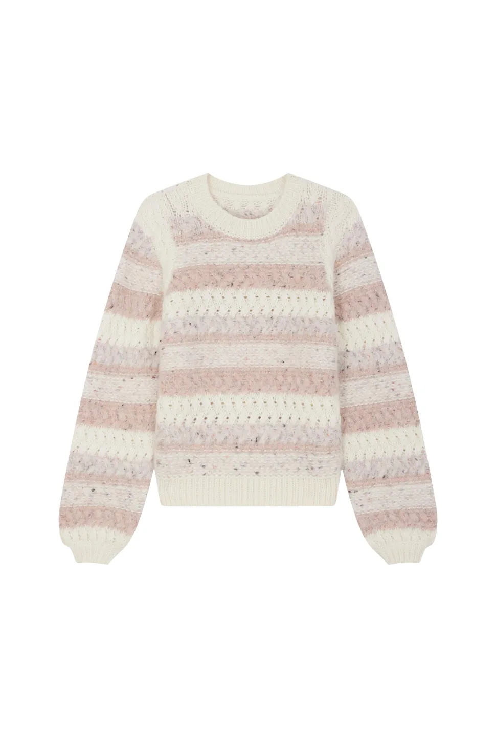 Pull Delou Creme/Poudre