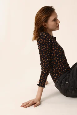 Tee-shirt Hailey Leo Noir