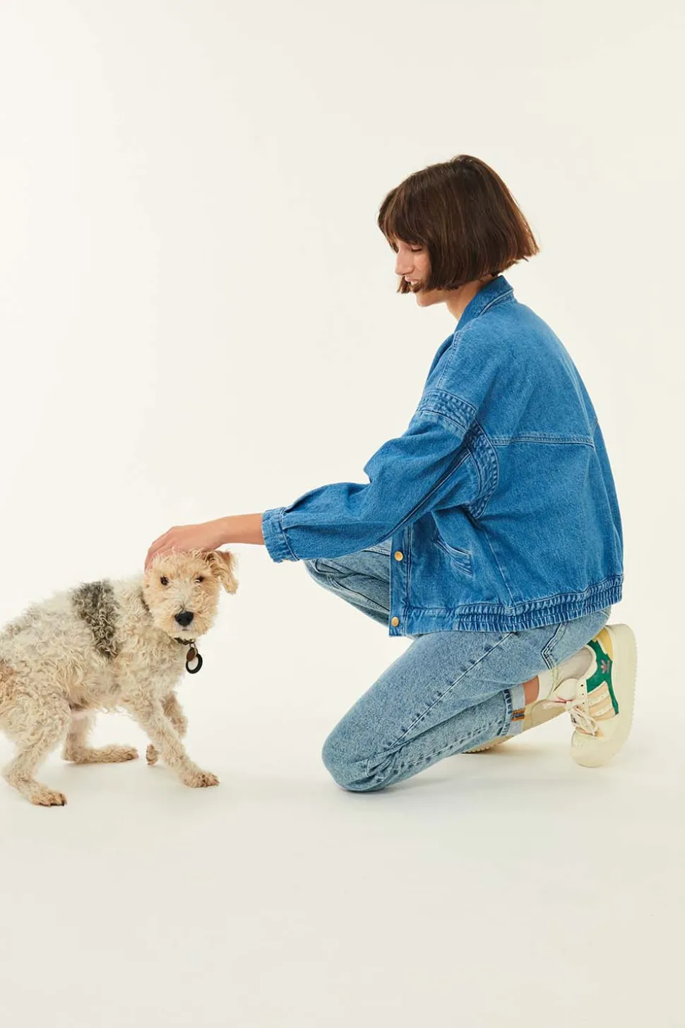 Veste Loubia Vintage Blue